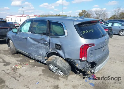 2021 Kia Telluride Lx z USA, uszkodzony, nr VIN 5XYP2DHC1MG120131